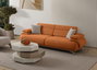 Atelier Del Sofa Sofá de 3 plazas Rojo azulejo